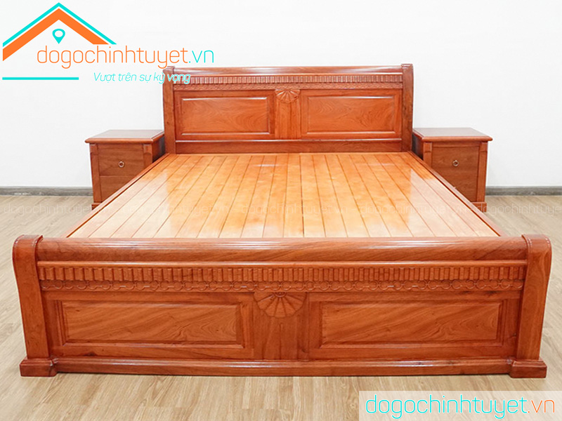 Giường gỗ Đinh Hương ở Thái Bình